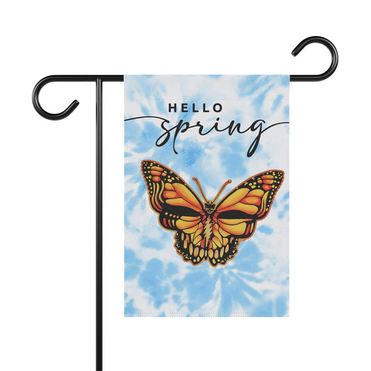 Grateful Spring Garden Flags