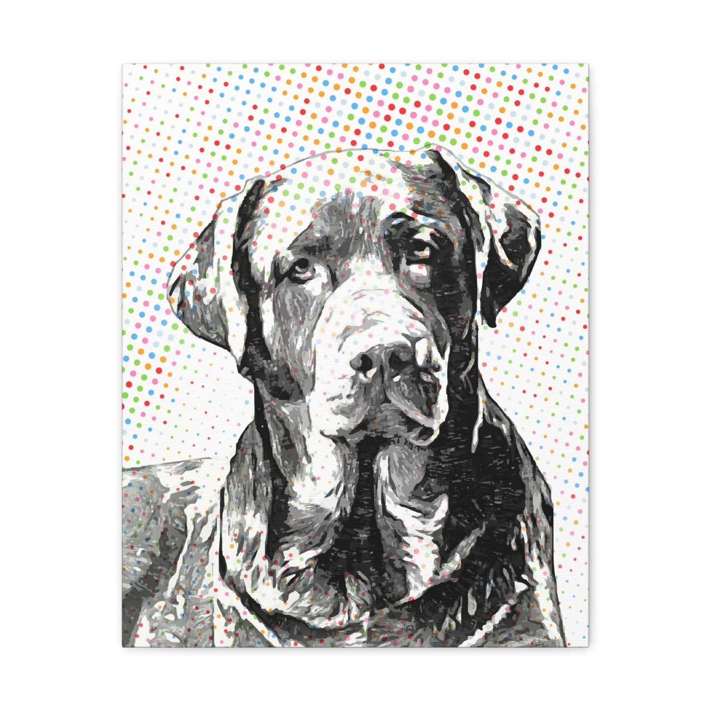 Personalized Pet Portraits - Polka Dots