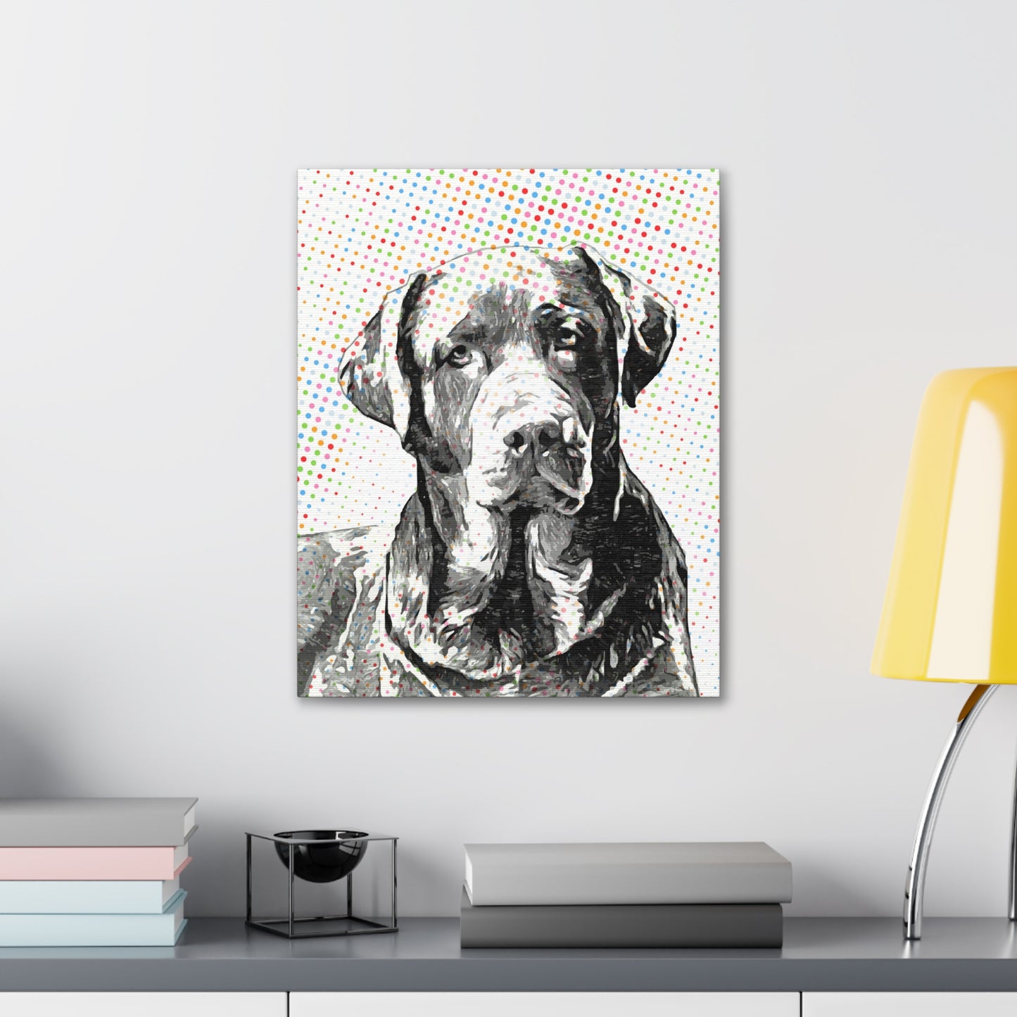 Personalized Pet Portraits - Polka Dots