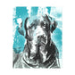 Personalized Pet Portraits - Teal Love