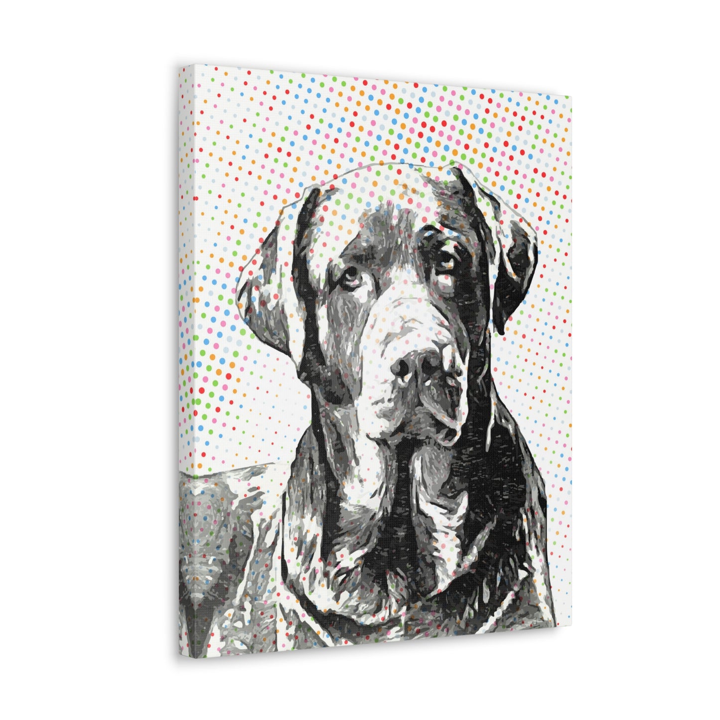 Personalized Pet Portraits - Polka Dots