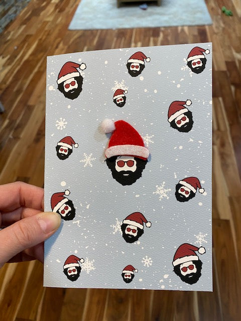 Copy of Jerry Santa Holiday 5 Holiday Card Packs