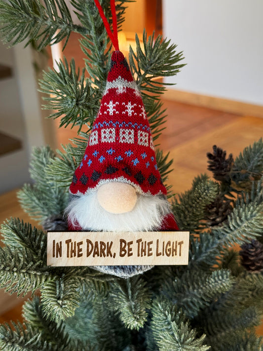 Gnome Plush LIGHT UP In The Dark Be The Light