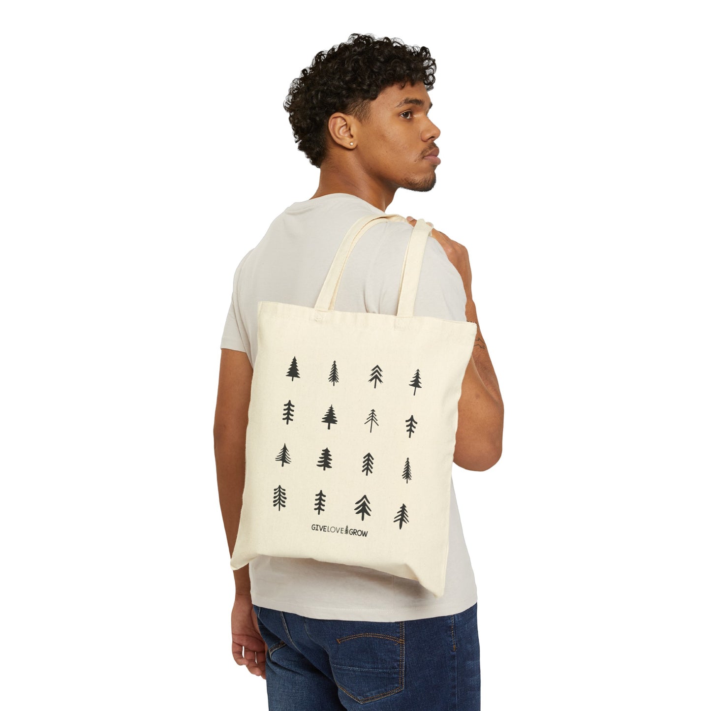 TREES! Reusable Canvas Tote Bag * Plant One Tree