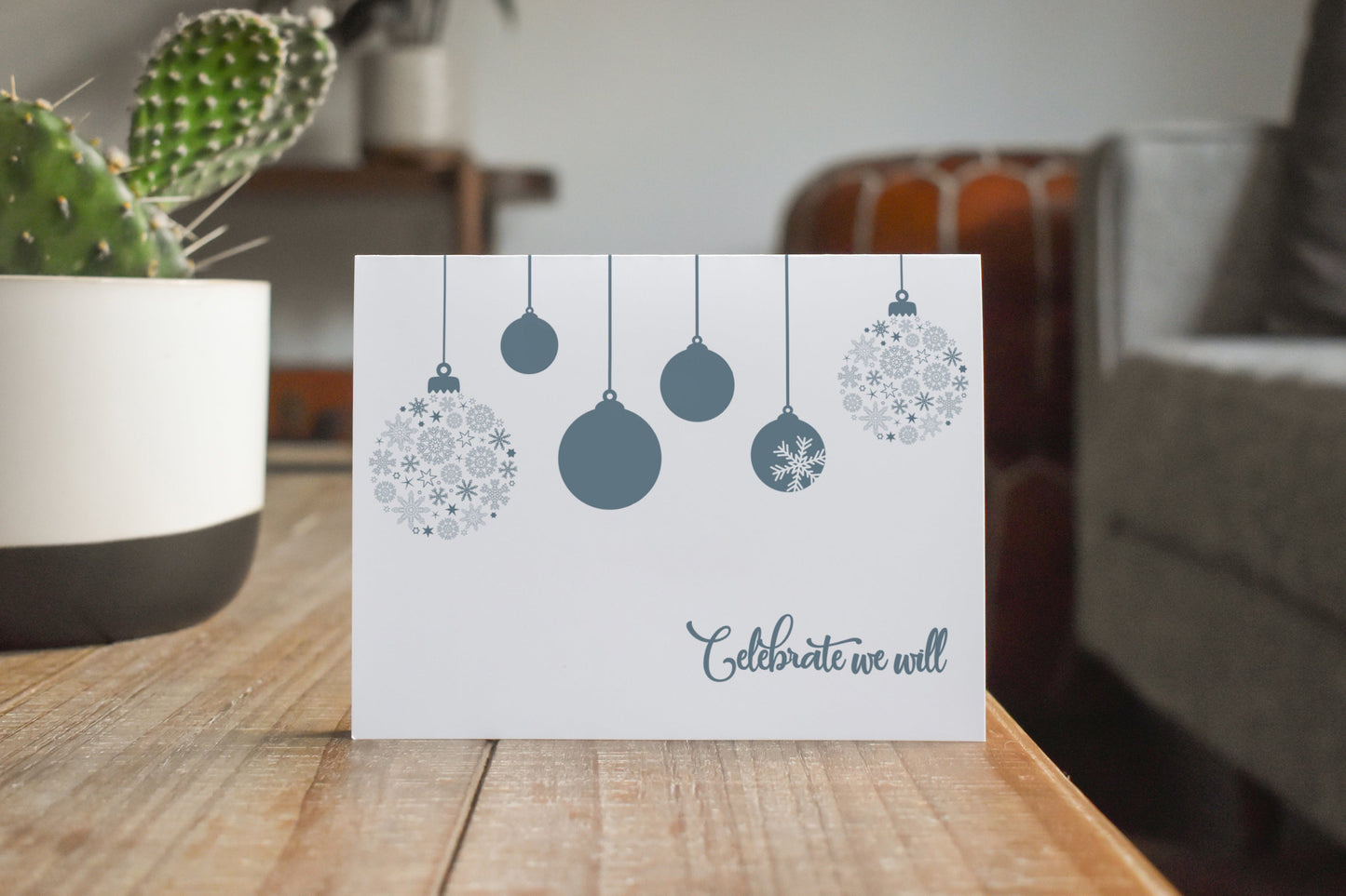 Words To Live By 5x7 Christmas Card 6 Pack