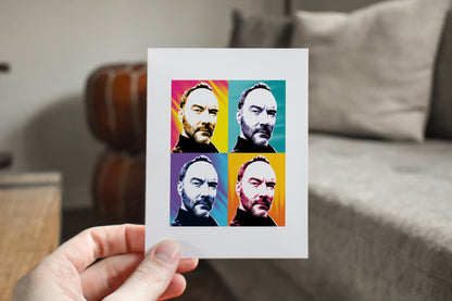 Dave Quad Color Greeting Card