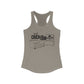 Couch Tour TV Fitted Women's Racerback Tank