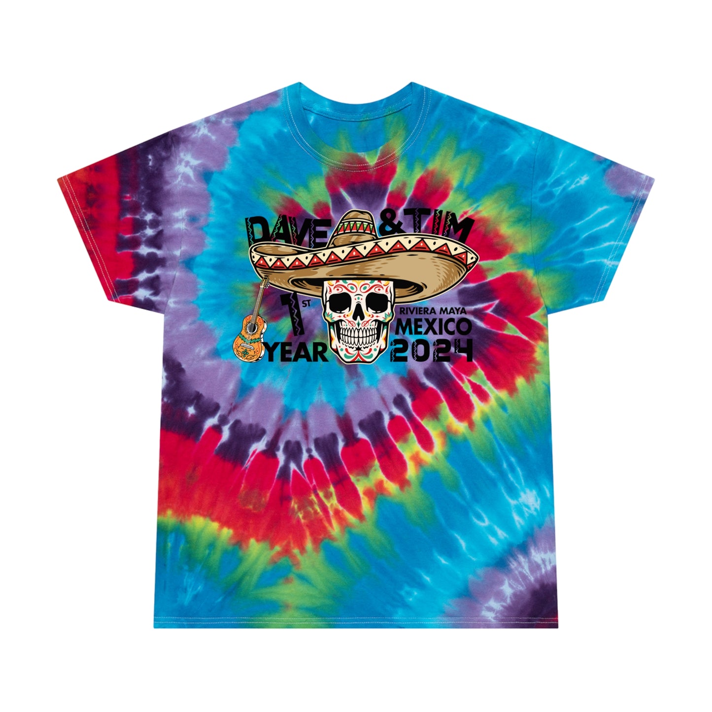 Mexico Alumni 2024 Tie Dye Unisex Tee