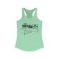 Couch Tour TV Fitted Women's Racerback Tank