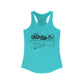 Couch Tour TV Fitted Women's Racerback Tank