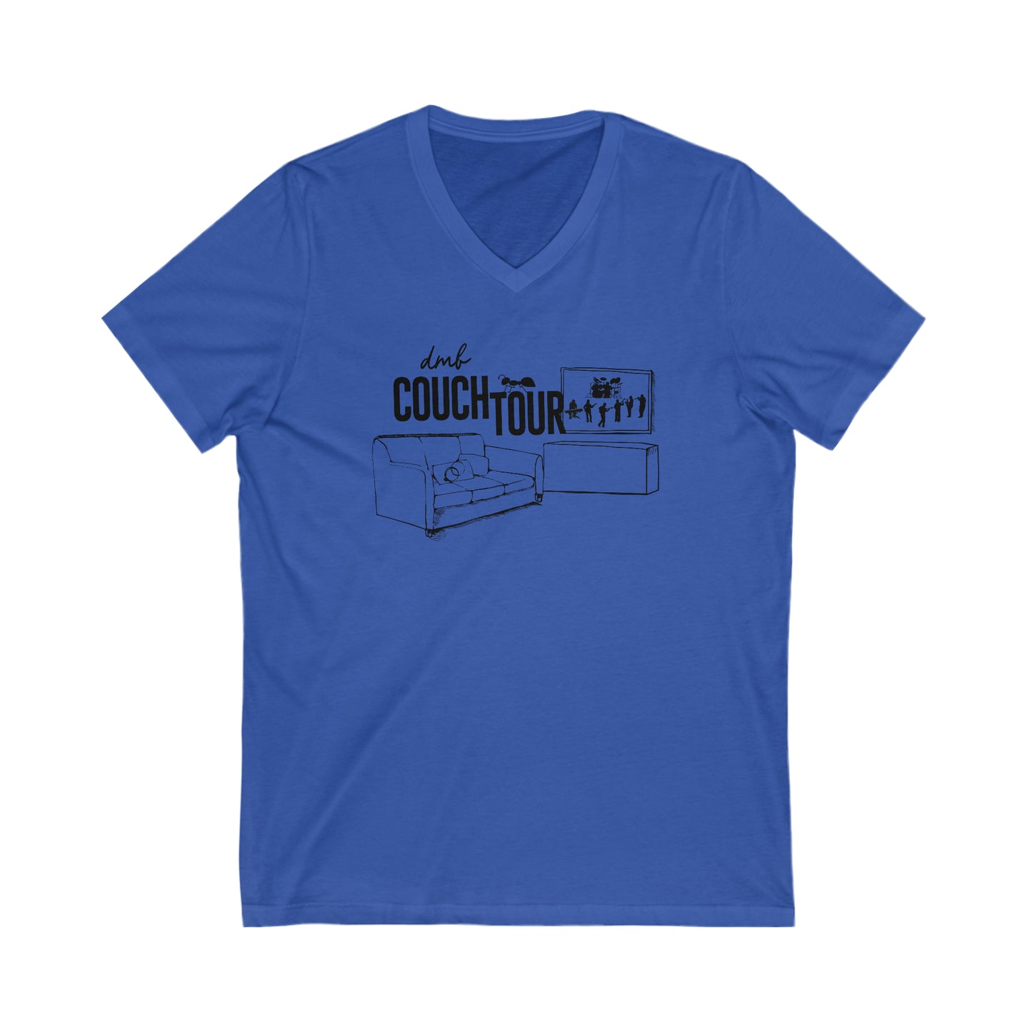 Couch Tour TV Unisex V Neck Tee