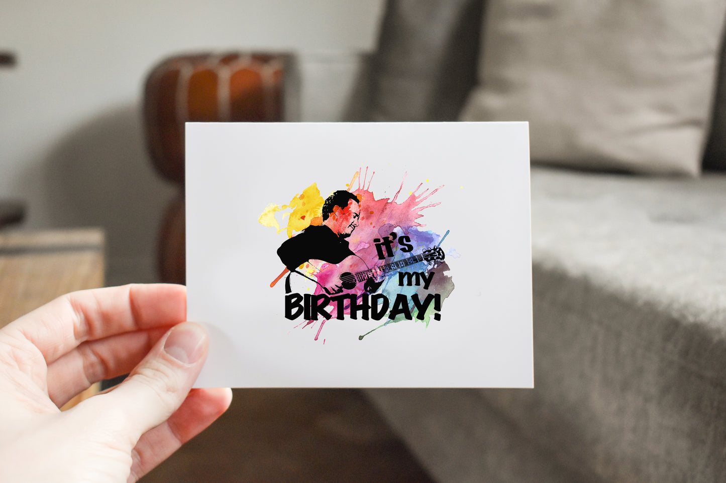 Mom It's My Birthday! Greeting Card