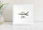 Sister greens - Famed Sand Glass Art - Birds of A Feather