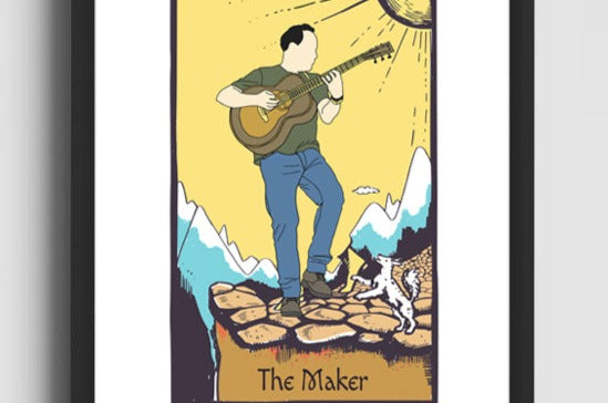 Tarot Cards The Maker Art Print