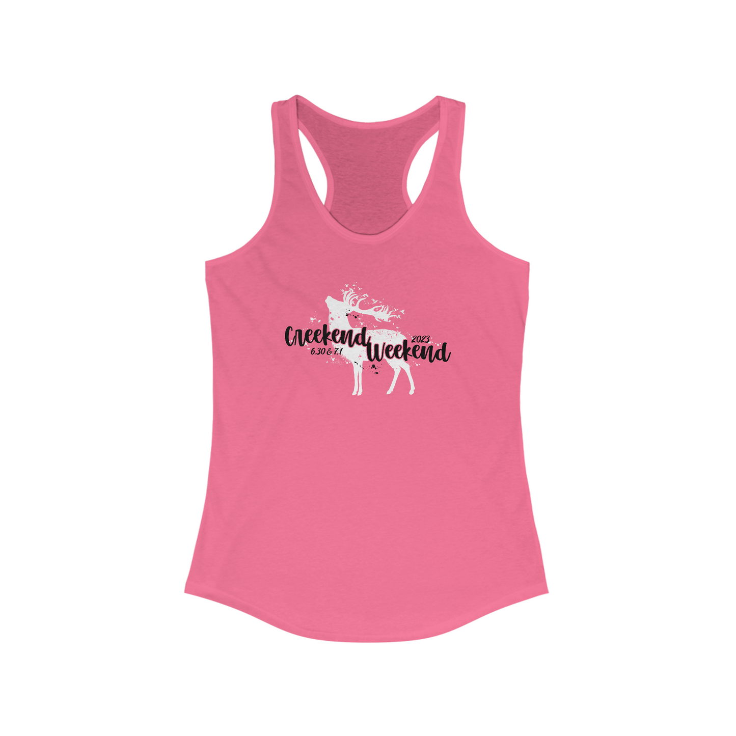 Creekend Weekend Flowers 2023 Tank Top w/set list