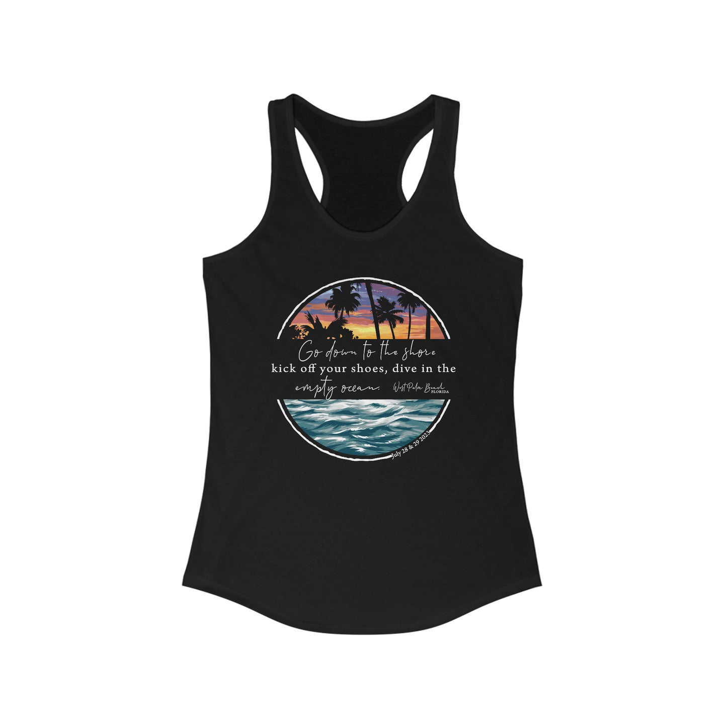 West Palm Logo 2023 Tank Top *With Setlist