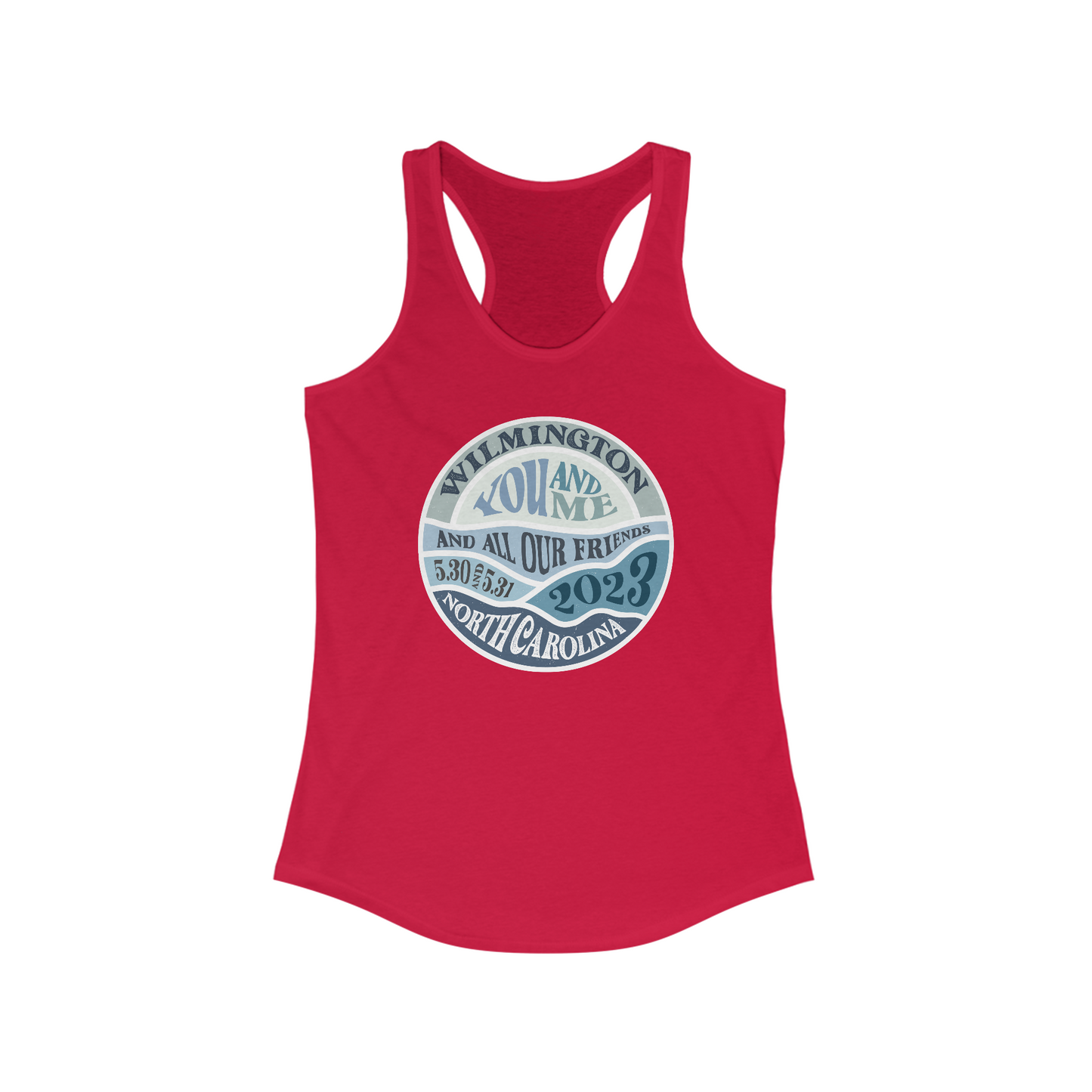 Wilmington NC 2023 Tank Top w/set list