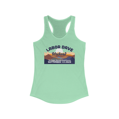 Gorge Labor Dave Mountains 2023 Tank Top w/set list