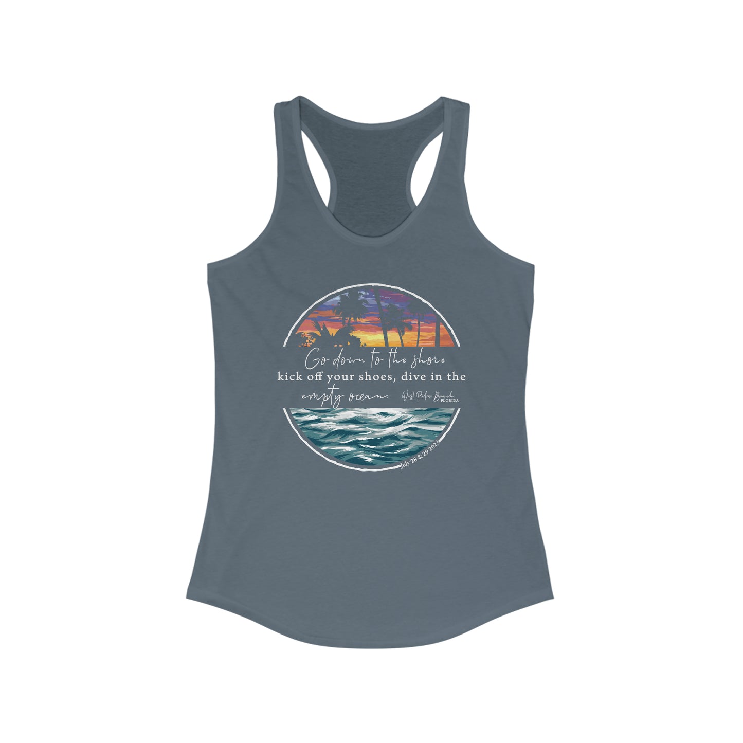 West Palm Logo 2023 Tank Top *With Setlist