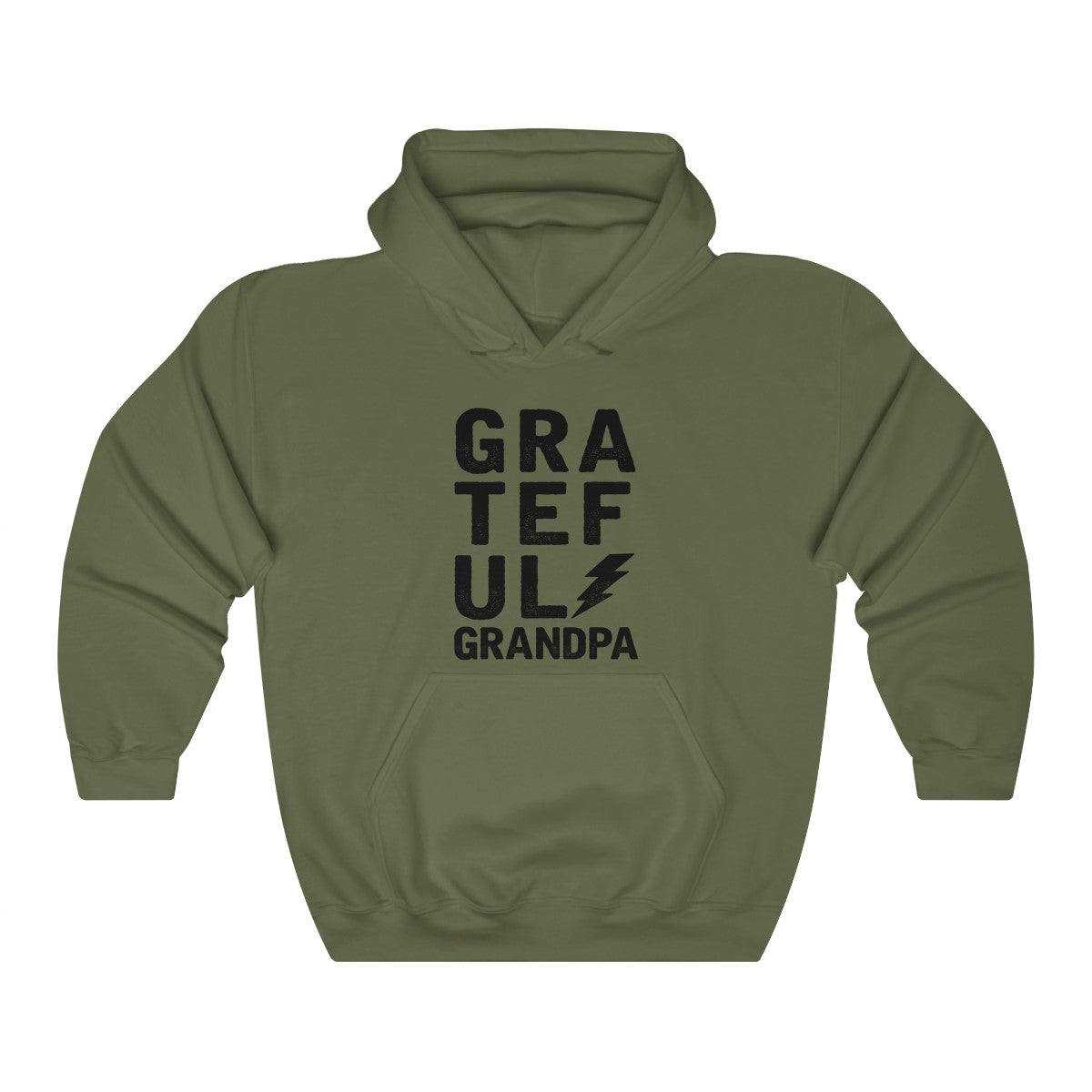 Grateful Grandpa Grunge Hoodie