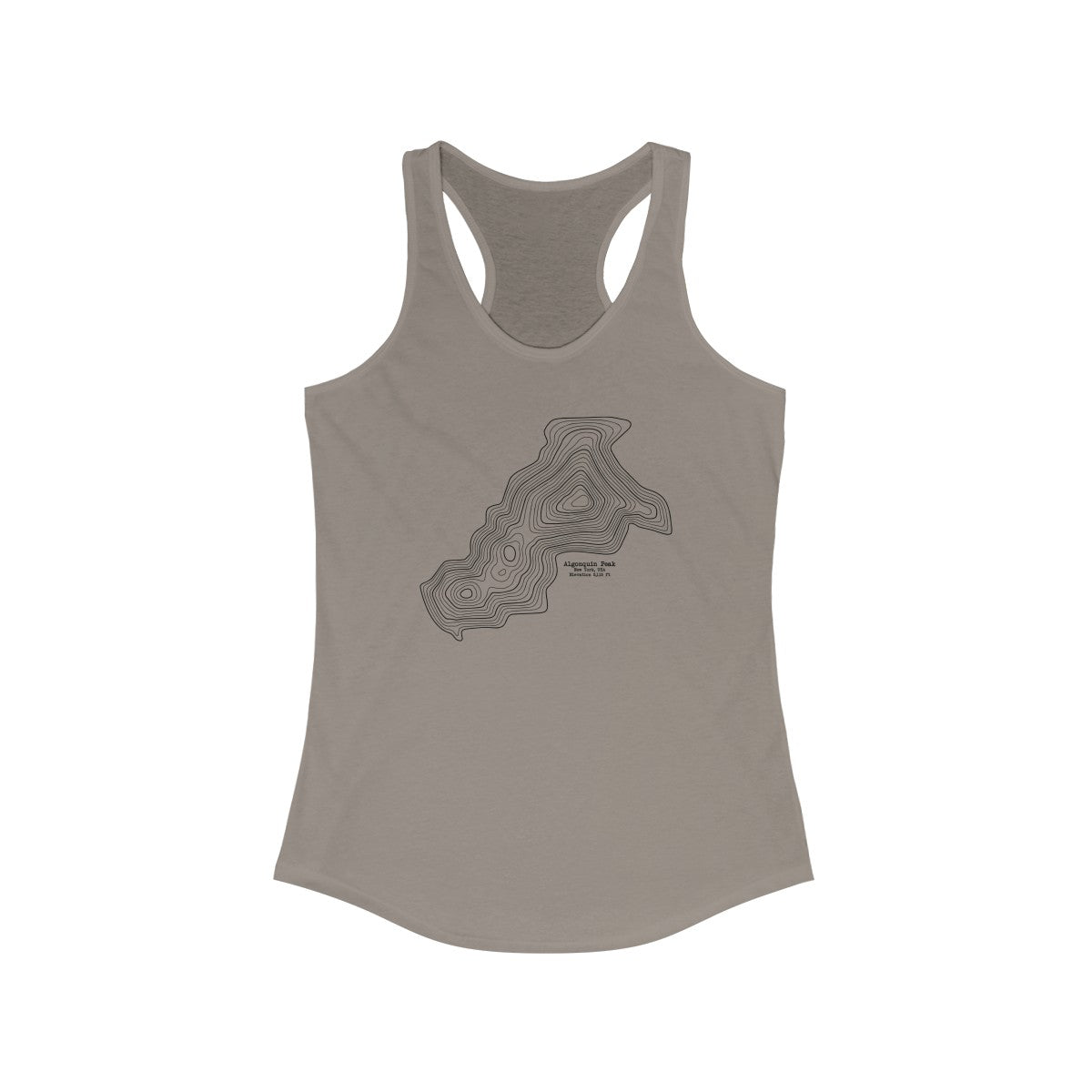 Algonquin Peak Topographical Tank Top