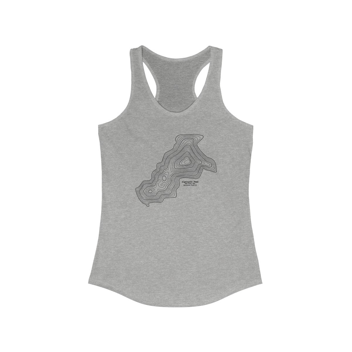 Algonquin Peak Topographical Tank Top