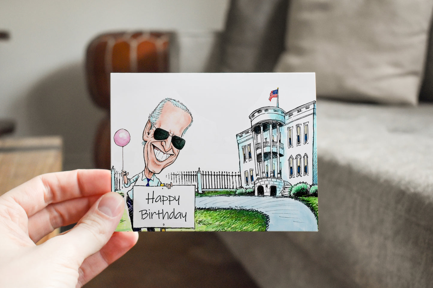 Hello Joe Biden Birthday Card