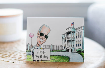 Hello Joe Biden Birthday Card