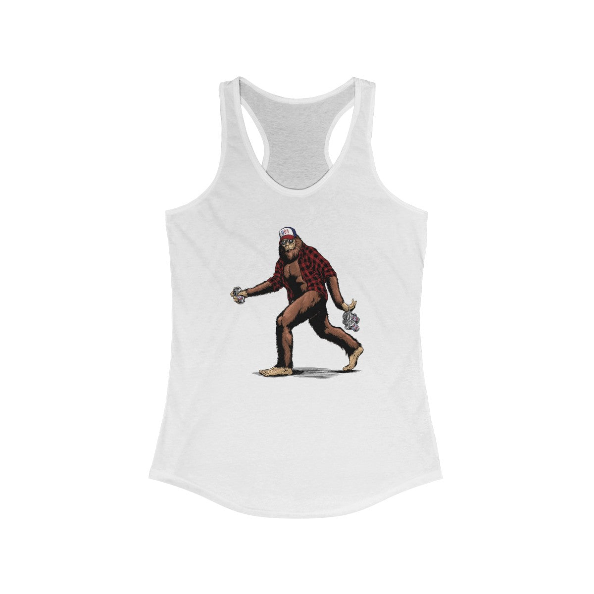 Big Foot Man Of The Woods Tank Top