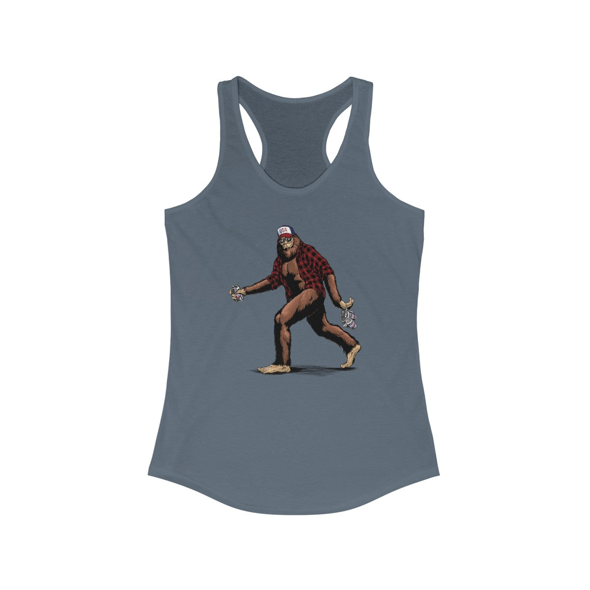 Big Foot Man Of The Woods Tank Top