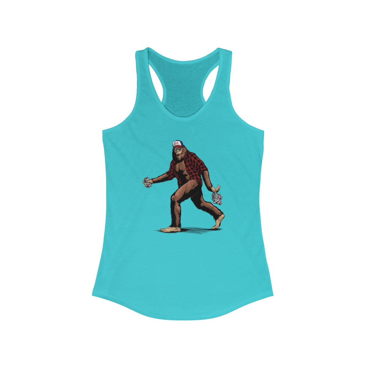 Big Foot Man Of The Woods Tank Top