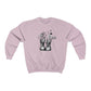 Boots With Flowers Crewneck