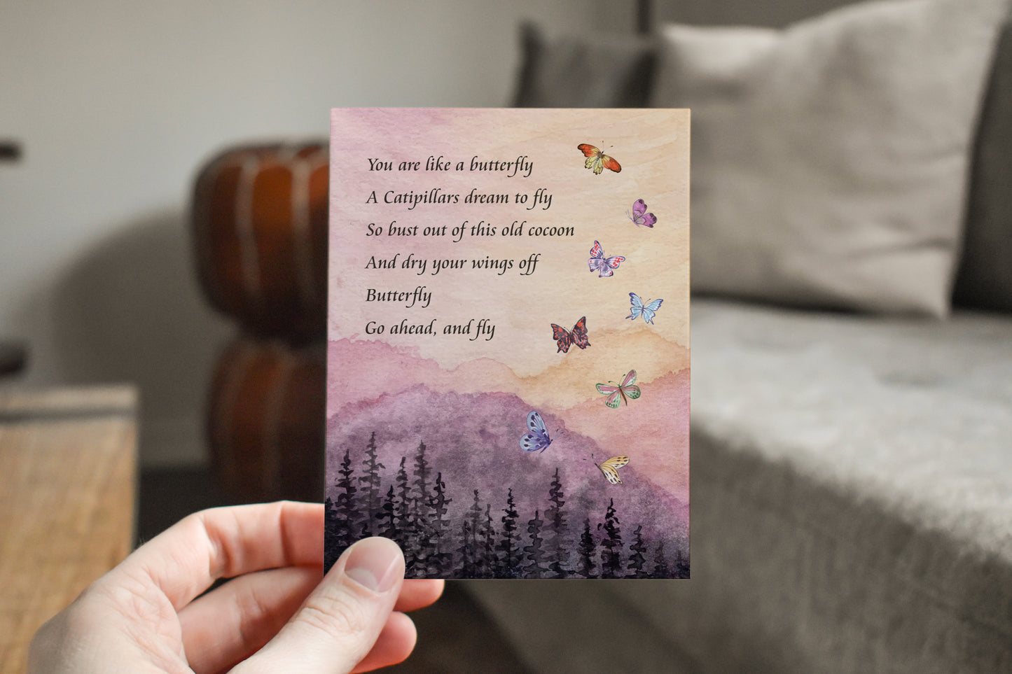 Go Ahead And Fly Greeting Card