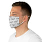 Classic White D and T In Mexico Patterned Facemask