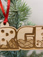 Funny The Way the Gorge is Wood Ornament