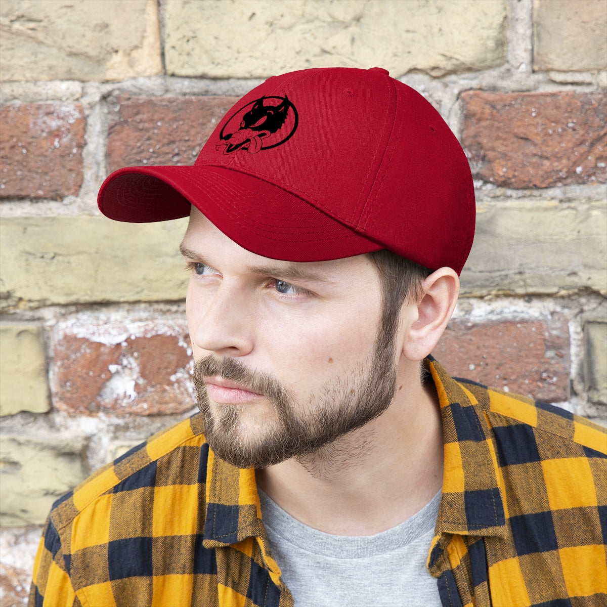 Embroidered Dire Wolf Ball Cap