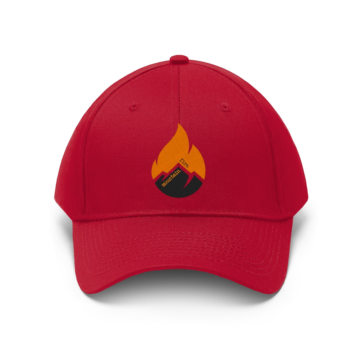 Embroidered Fire On The Mountain Ball Cap