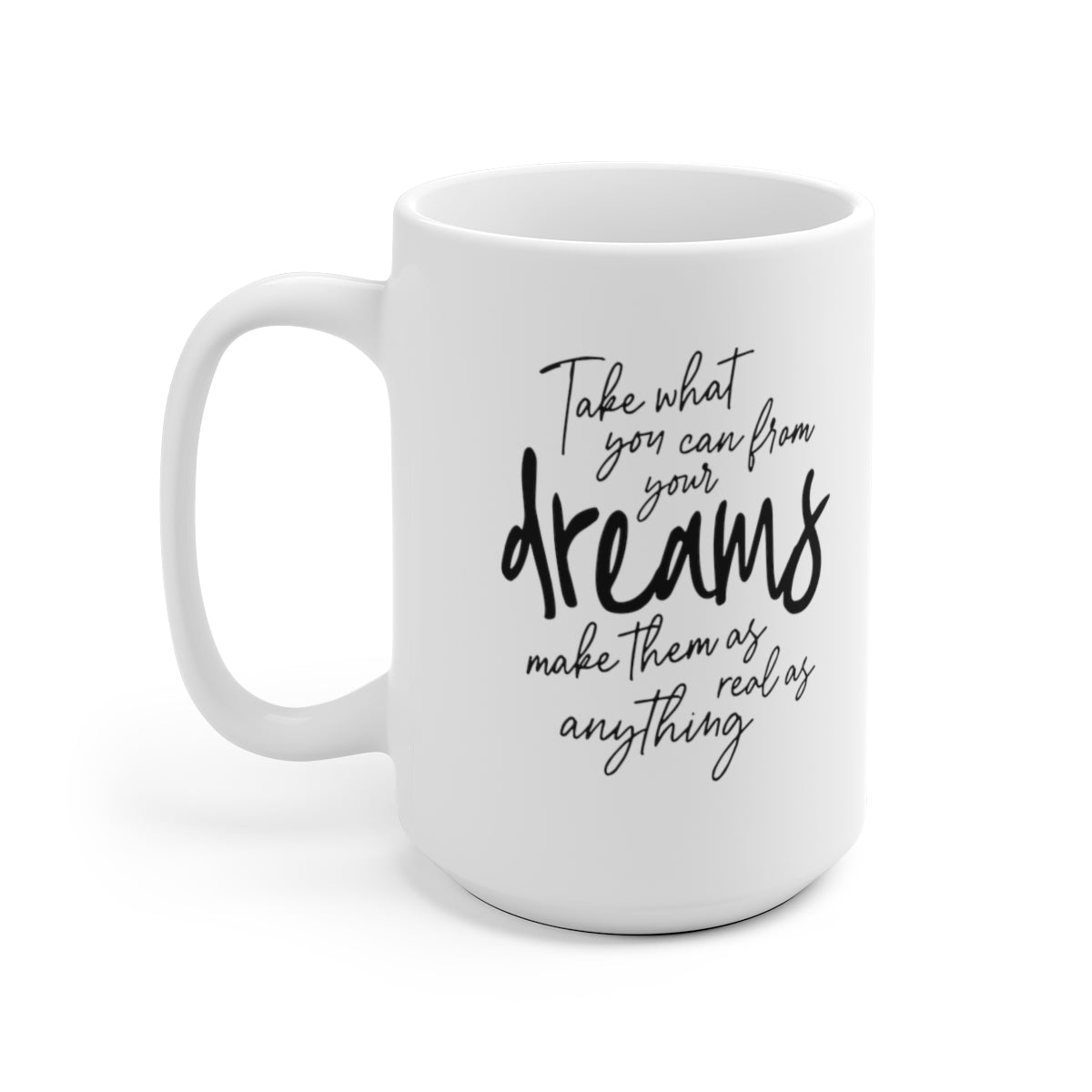 Grey Street wavelength double sided mug