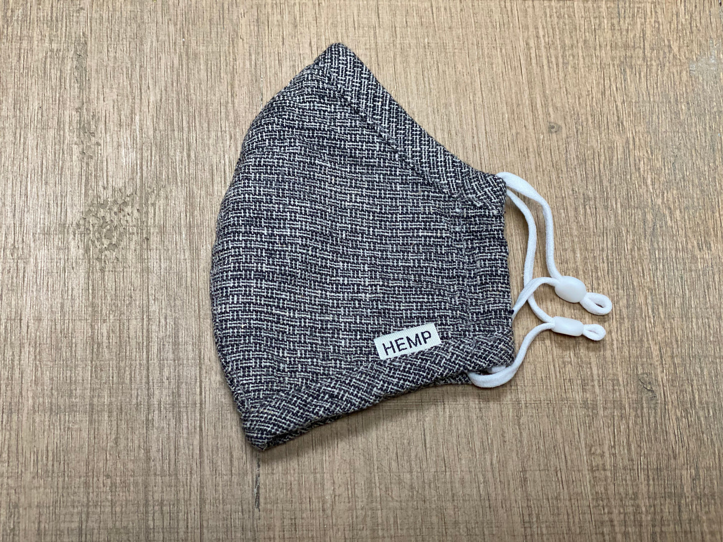 100% Hemp Woven Facemasks