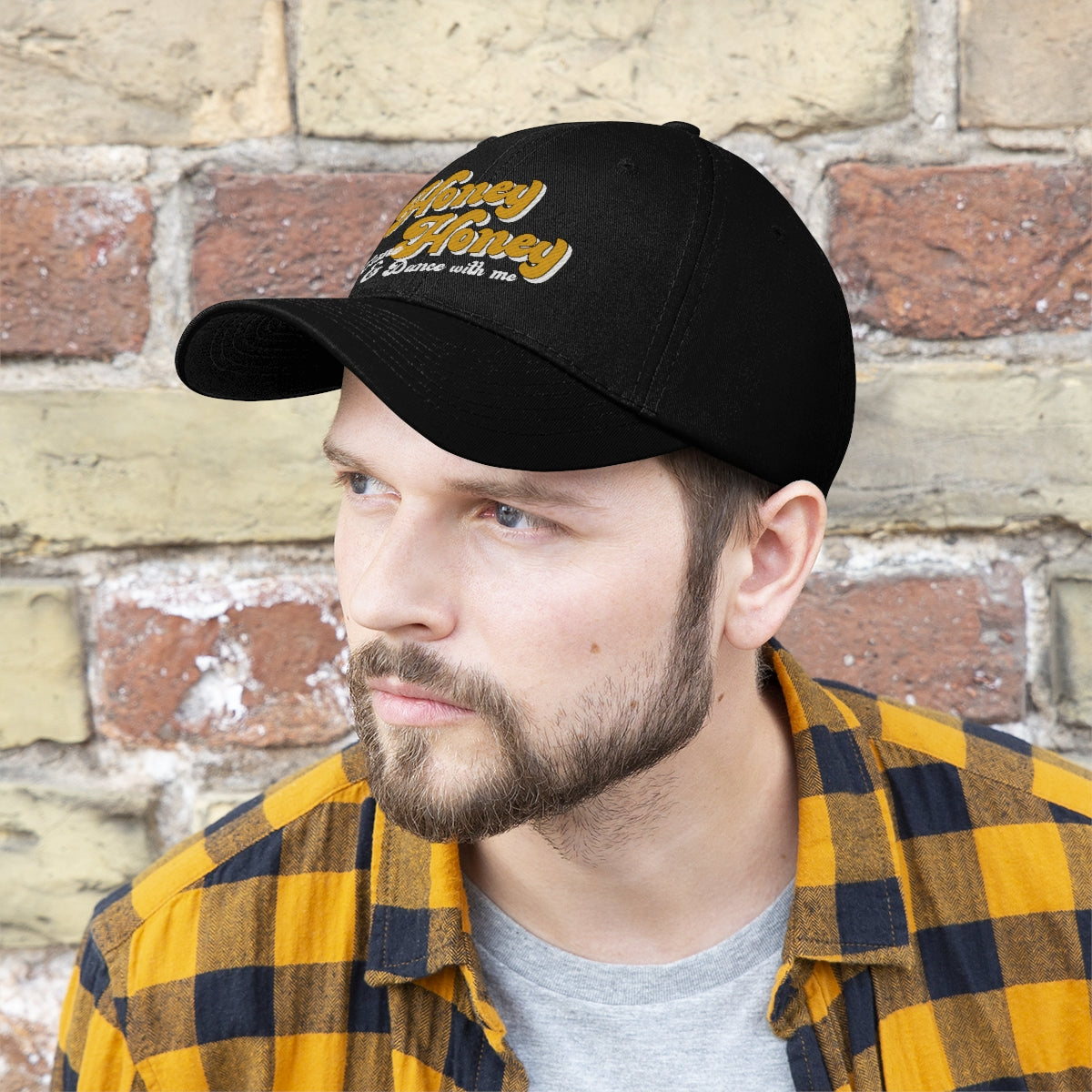 Embroidered Honey Honey Ball Cap