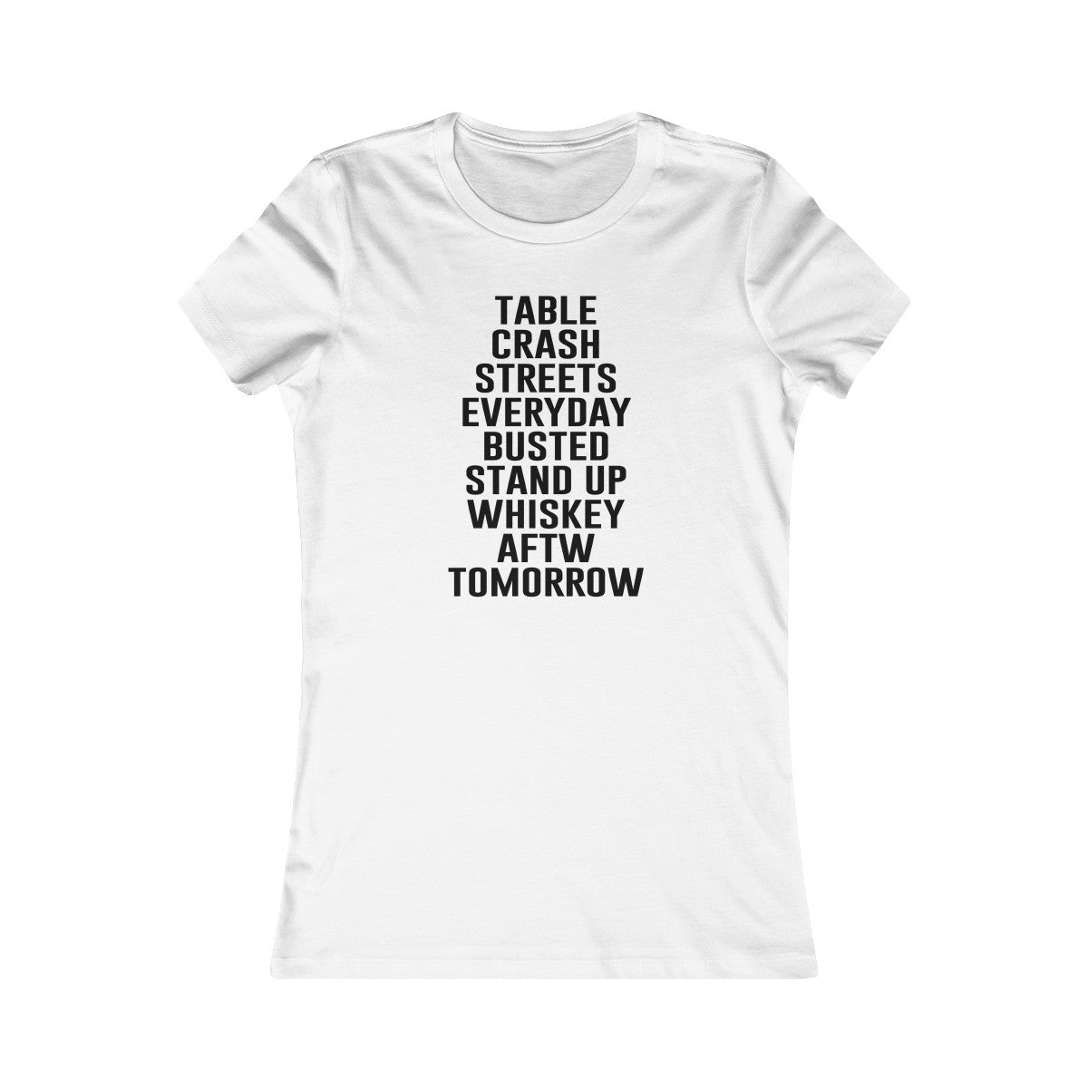 The Albums Women's Tee