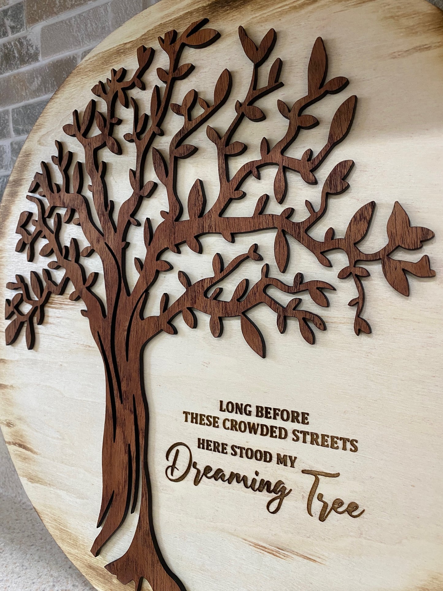 Dreaming Tree Wood Wall Art