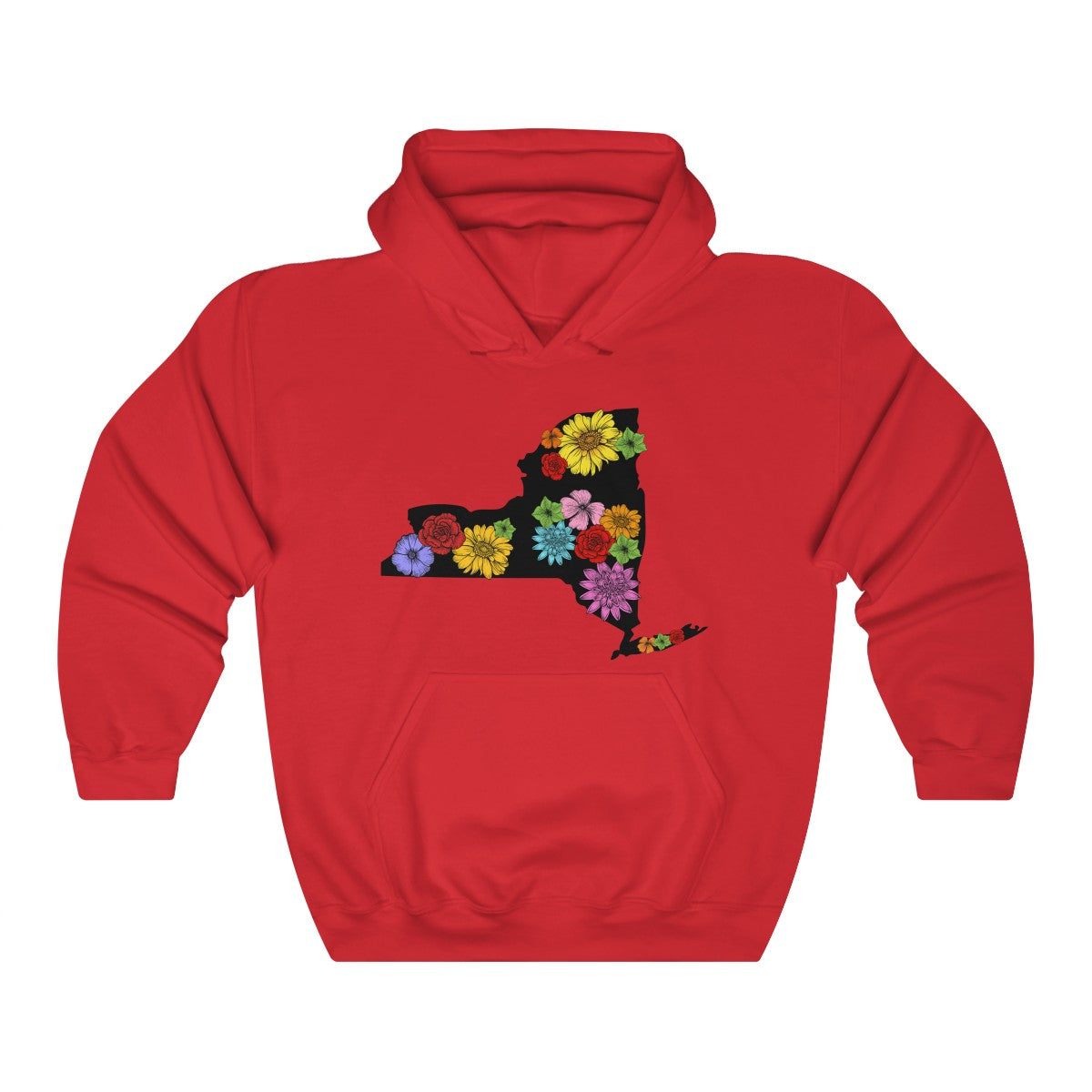 New York Flowers  Hoodie