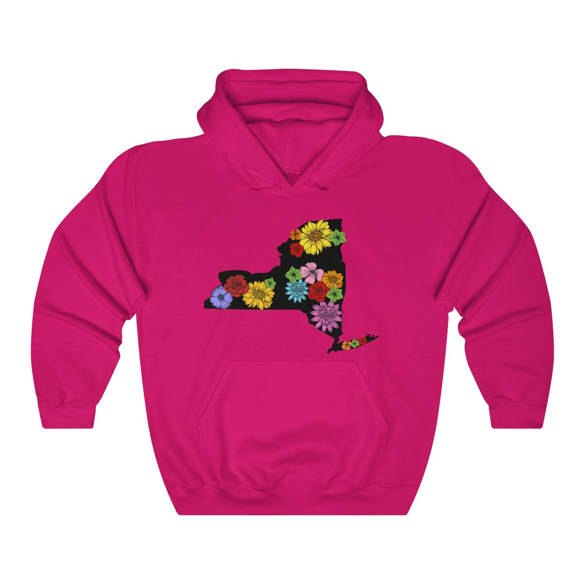 New York Flowers  Hoodie