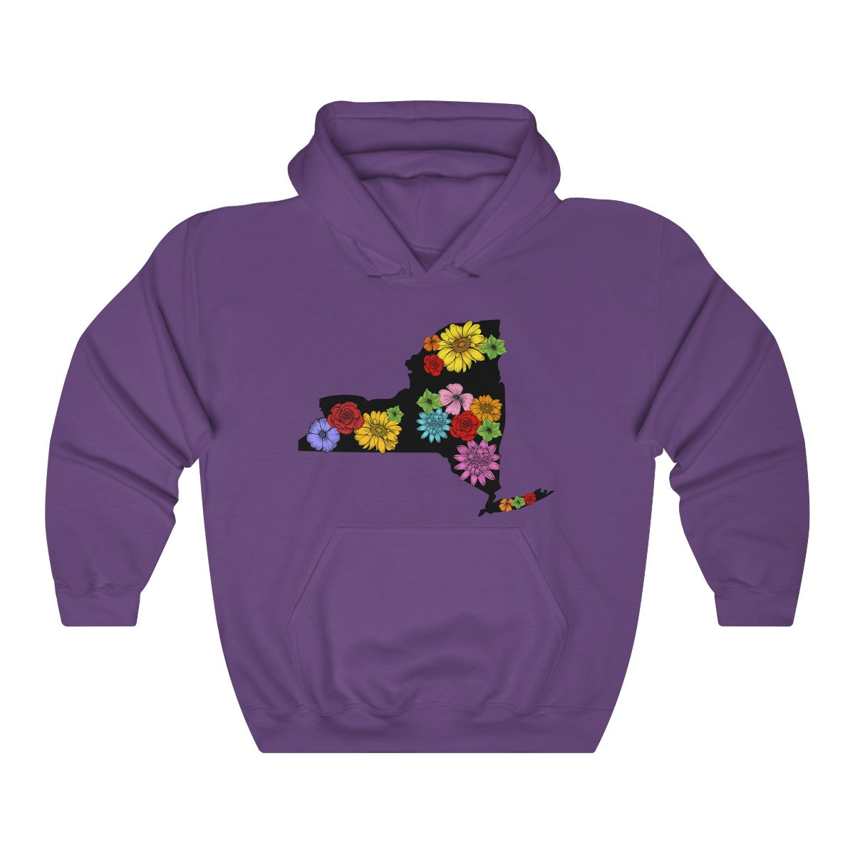 New York Flowers  Hoodie