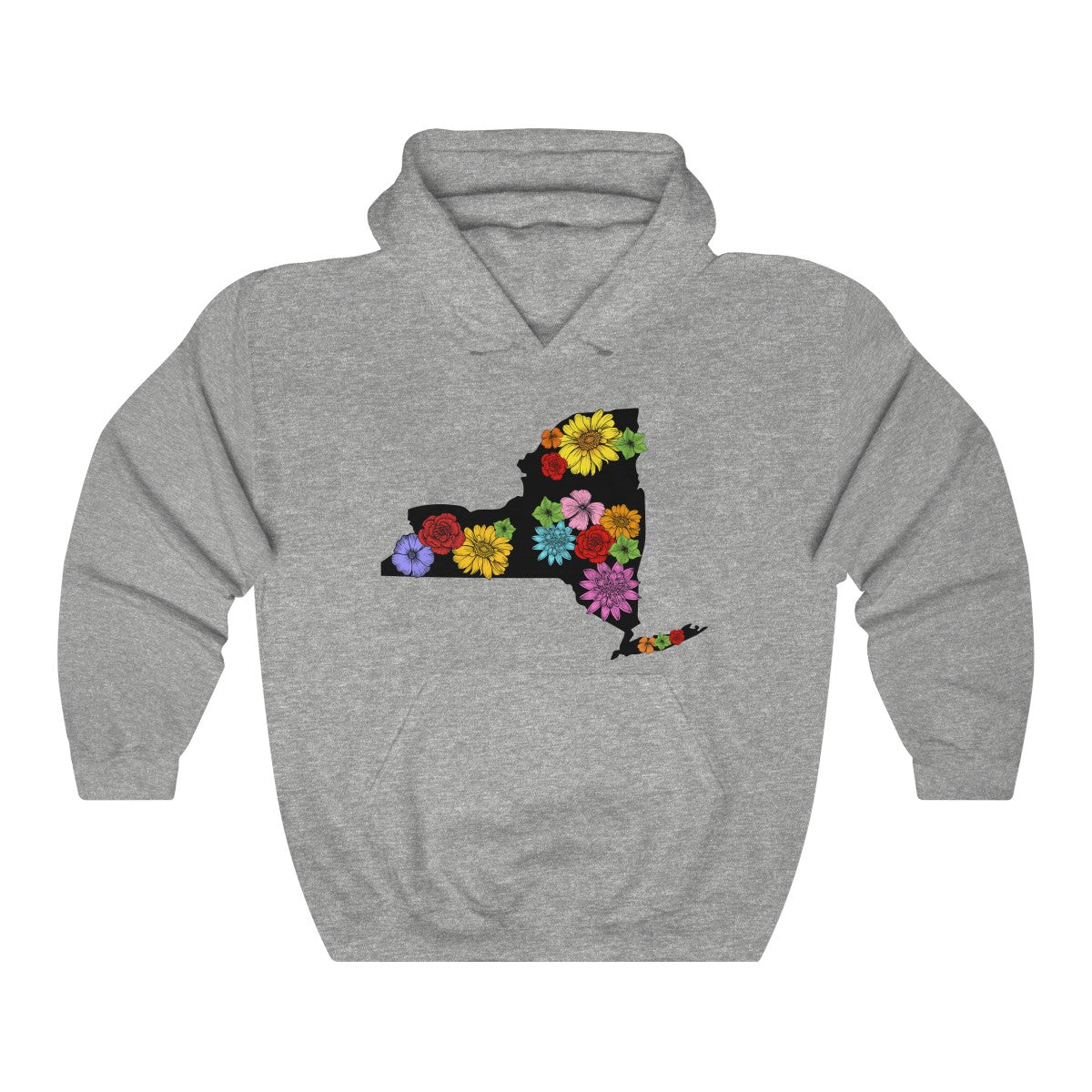 New York Flowers  Hoodie