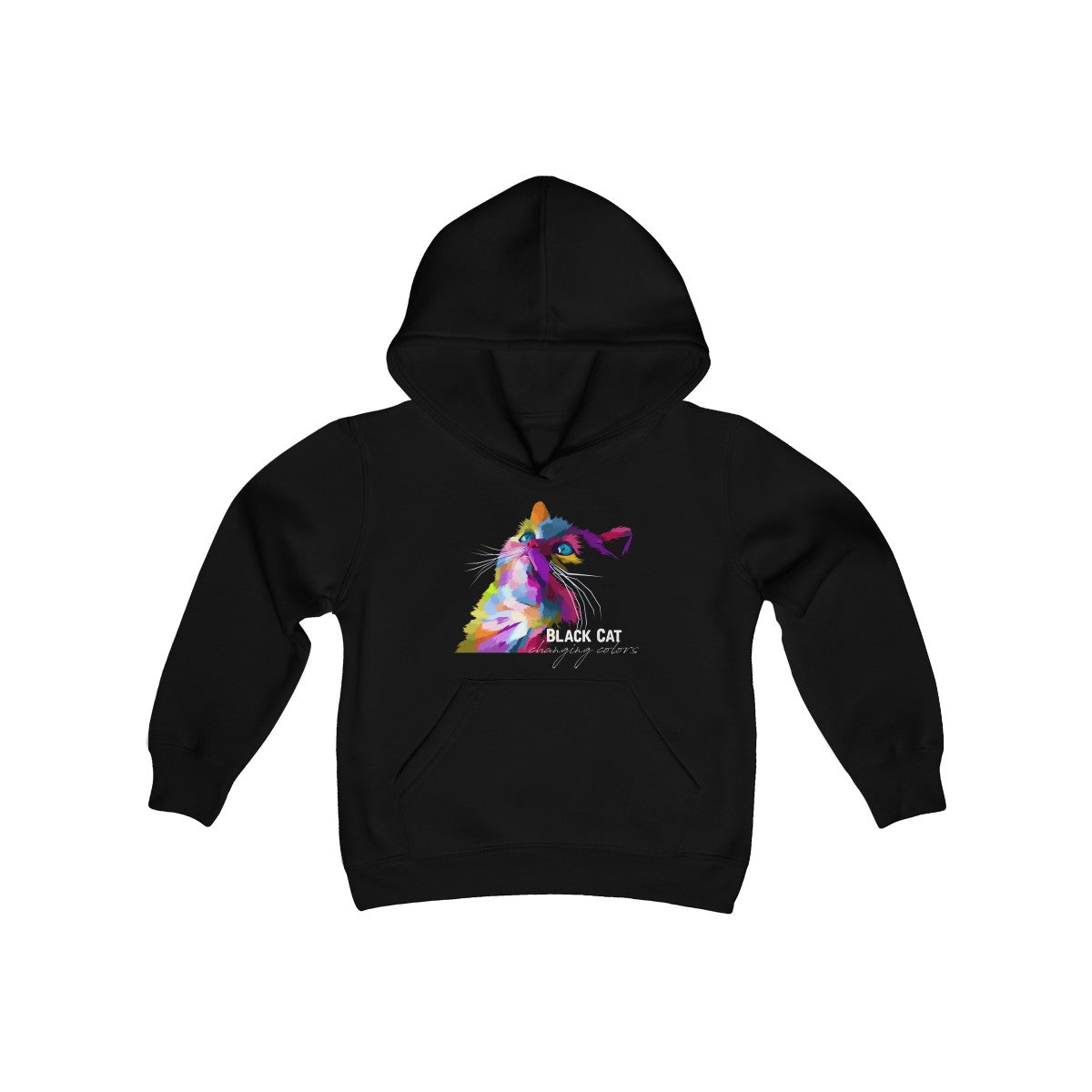 Black Cat Kids Hoodie