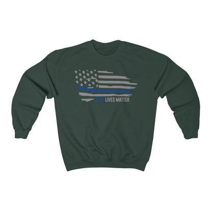 Blue Lives Matter Crewneck