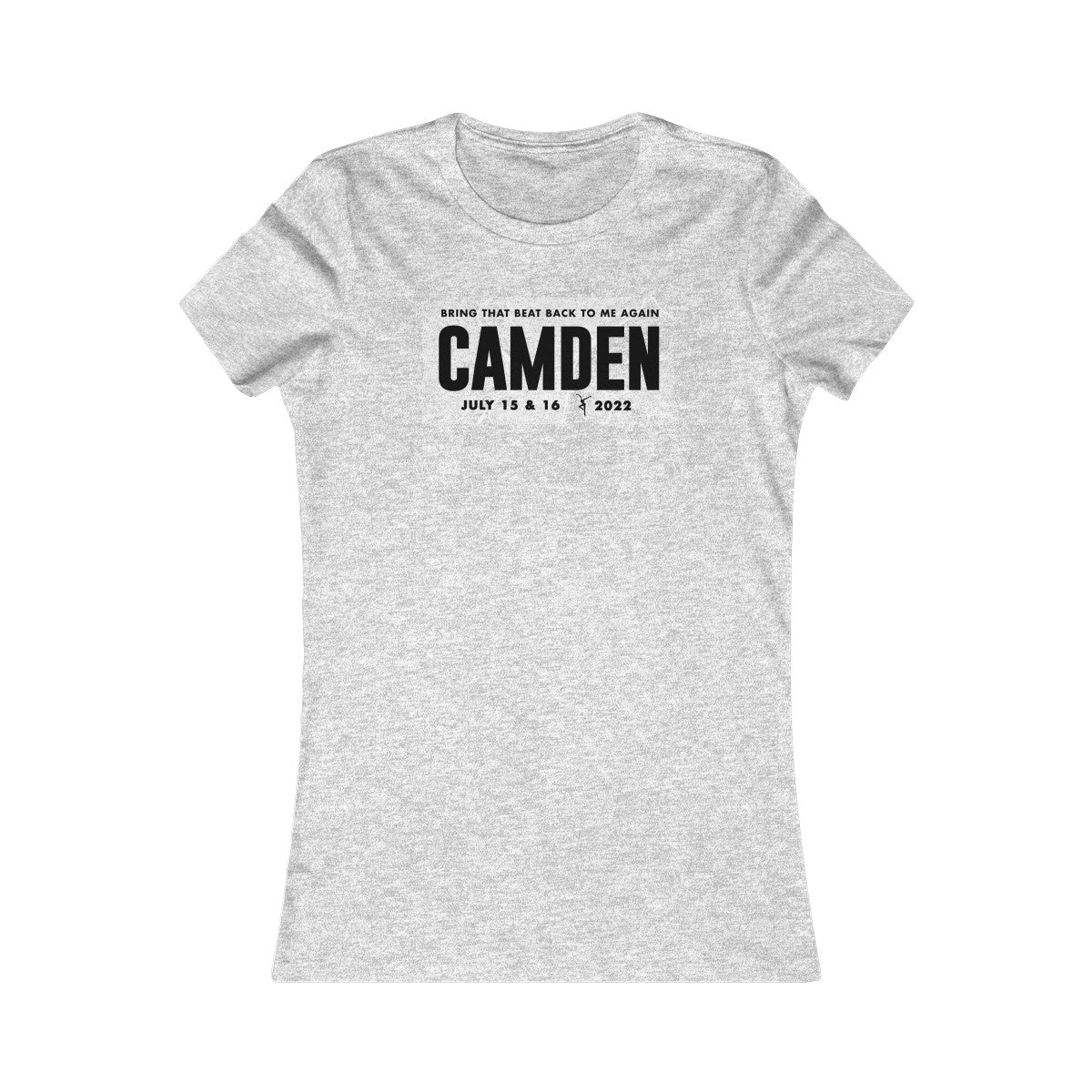 Camden Map 2022 Women's Cut W/ Set List