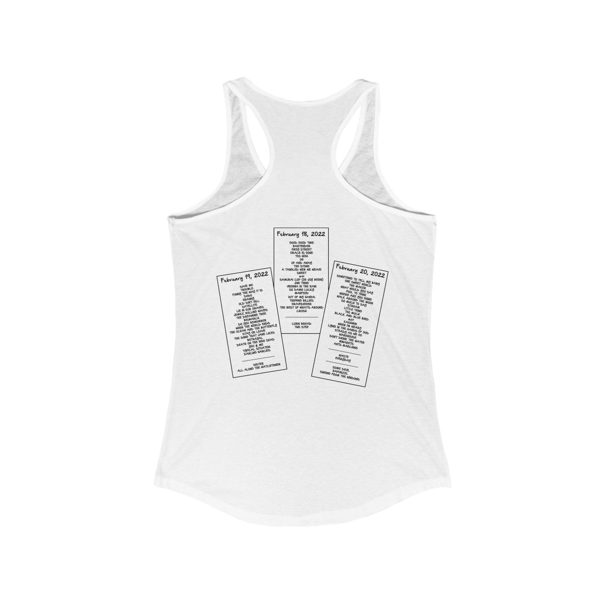 Moon Palace 2022 With Set List Tank Top